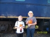 Pumpkin Patch Train Ride in Oct.