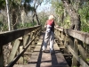 Devin on the trail