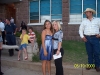 Visiting with family and friends