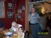 Visiting with family and friends