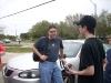 Jeff and Brandon, discussing world politics....just kidding...LOL